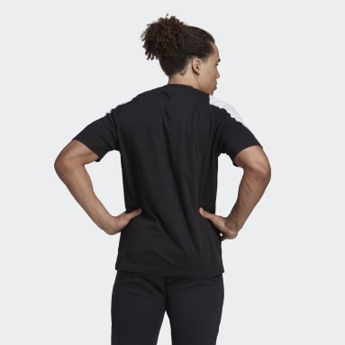 Men Sportswear Black Future Icons Embroidered Badge of Sport Tee