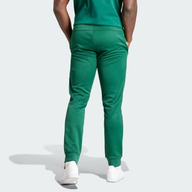 YUEGUANG Striped Vintage Green Casual Men Tracksuit Pants All