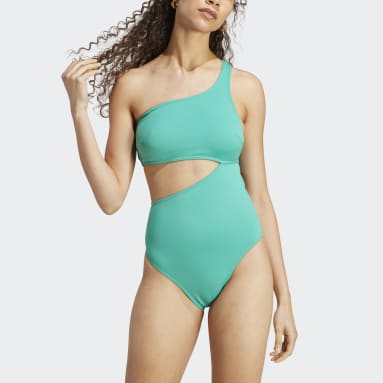 Fato de Banho Sportswear Verde Mulher Sportswear