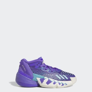 Youth Basketball Purple D.O.N. Issue #4 Basketball Shoes