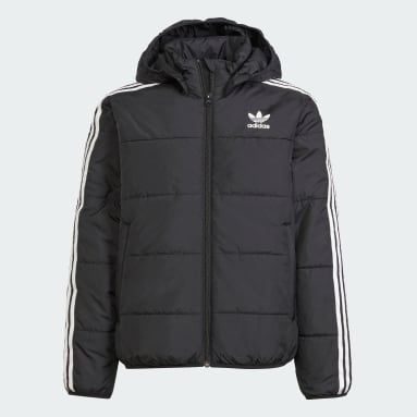 키즈 Lifestyle Black 아디컬러 재킷
