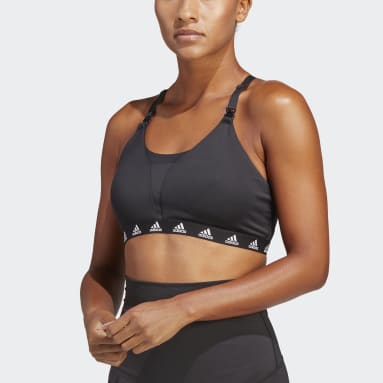 Top Suporte Leve Amamentação Preto Mulher Training
