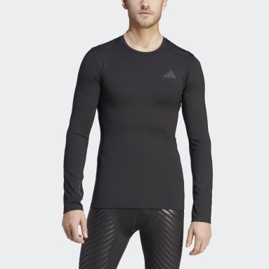 Heren Fitness En Training zwart Techfit Control x RHEON™ Longsleeve