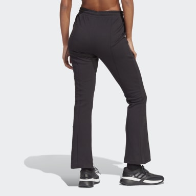 Pantaloni Allover adidas Graphic High-Rise Flare Nero Donna Sportswear