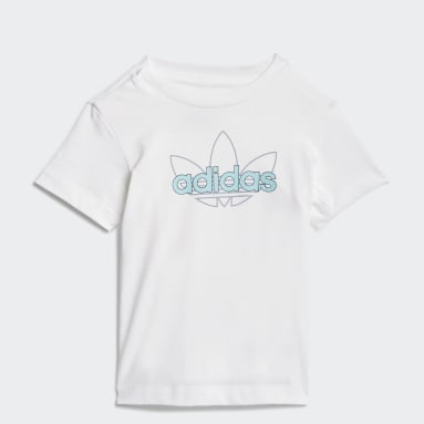 Kinder Originals adidas SPRT Collection Graphic T-Shirt Weiß
