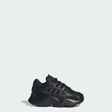 Black adidas infant trainers hot sale