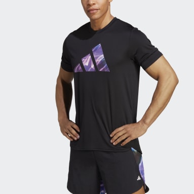 Mænd Fitness Og Træning Sort Designed for Movement HIIT Training T-shirt