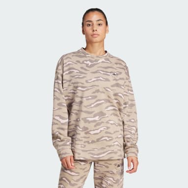 เสื้อวอร์มพิมพ์ลาย adidas by Stella McCartney