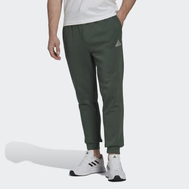Pantalon fuselé en molleton Essentials vert Hommes Sportswear