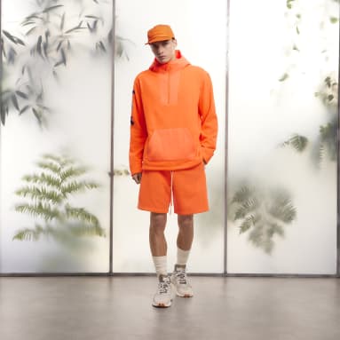 originals Orange Polar Fleece Shorts (All Gender)
