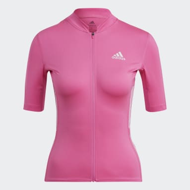 Maillot - camiseta de ciclismo manga corta Rosa Mujer Ciclismo