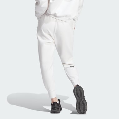 Pantalon Z.N.E. Blanc Femmes Sportswear