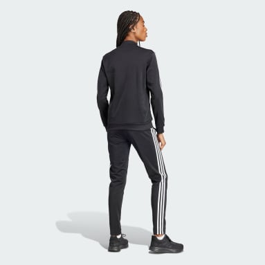 Adidas Sportswear - Ensemble De Survetement A Bandes Femme IA3147 Noir 
