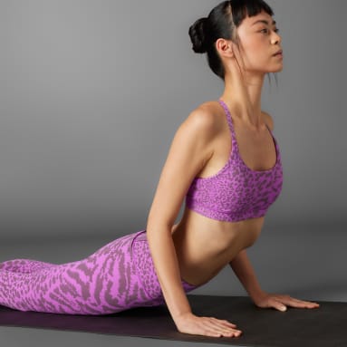 All Me Light-Support Allover Print Beha