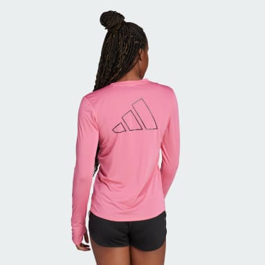 Women Running Pink Run Icons Running Long Sleeve Tee