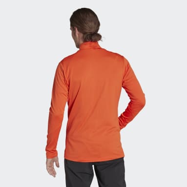 Muži TERREX oranžová Bunda Terrex Multi Primegreen Full-Zip Fleece