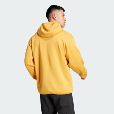 Muži TERREX žltá Top Terrex XPLORIC Medium Hooded Fleece