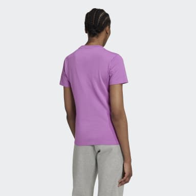 Polera Adicolor Classics Trefoil Morado Mujer Originals