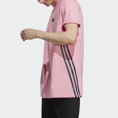 Men Sportswear Pink Future Icons 3-Stripes Tee