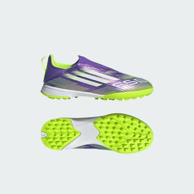 Tacos para Césped Artificial Sin Cordones F50 League para Niños