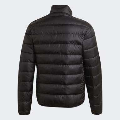 남성 Outdoor Black 에센셜 다운 재킷