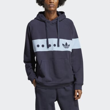 Hoodie RIFTA City Boy Blu Uomo Originals