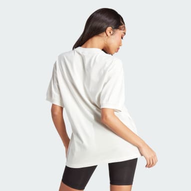 Polera Bear Graphic Blanco Mujer Originals