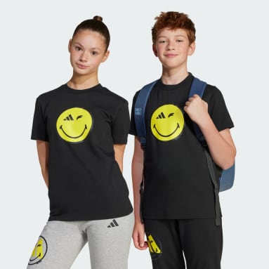 เสื้อยืดพิมพ์ลาย adidas x Smileyworld สำหรับเด็ก