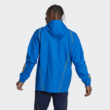 Casaco All-Weather Tiro 23 da Suécia Azul Homem Futebol