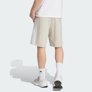 Essential 3-Stripes Single Jersey Shorts 10-Inch
