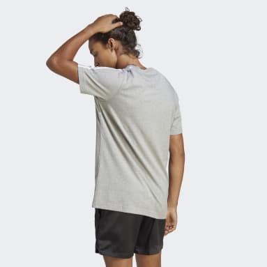 Nam Sportswear Áo Thun 3 Sọc Single Jersey Essentials