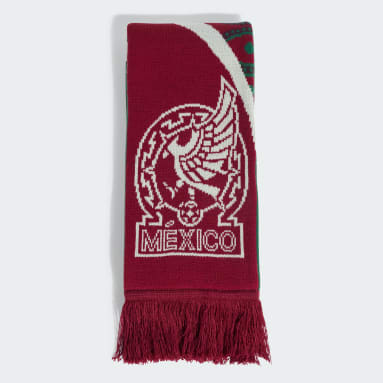 Soccer Red Mexico Soccer Scarf