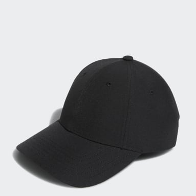 Youth 8-16 Years Golf Black Performance Crestable Hat