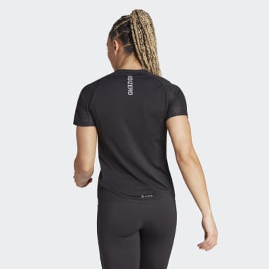 Dames Hardlopen zwart Adizero Running T-shirt