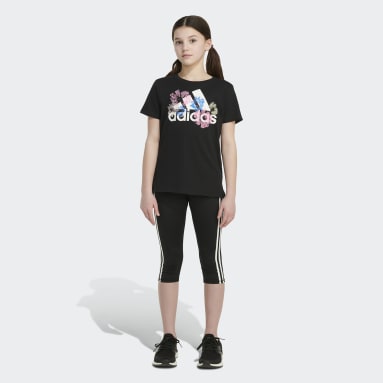 T-shirt à manches courtes Vent noir Adolescents 8-16 Years Entraînement