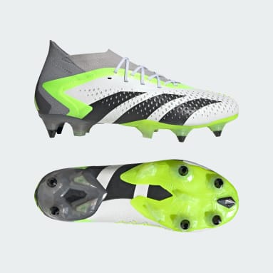 Botines Predator Accuracy.1 Terreno Suave Blanco Fútbol