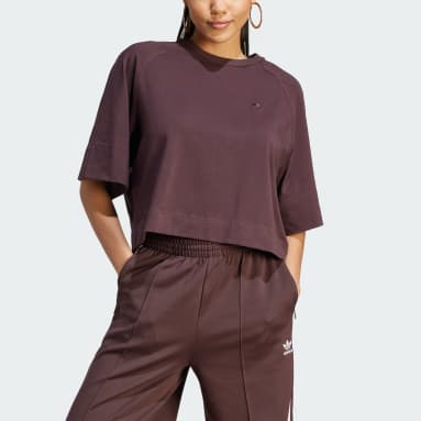 Polera Premium Essentials Café Mujer Originals