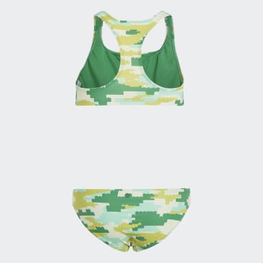 Meisjes Sportswear groen adidas x LEGO® Bikini