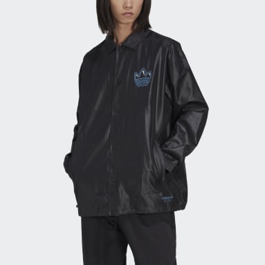 Männer Originals Graphics Campus Coach Jacke Schwarz
