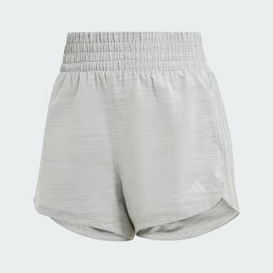 Pacer Training 3-Stripes Woven High-Rise Shorts