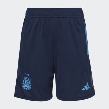 Shorts de Entrenamiento Argentina Tiro 23 Azul Niño Fútbol