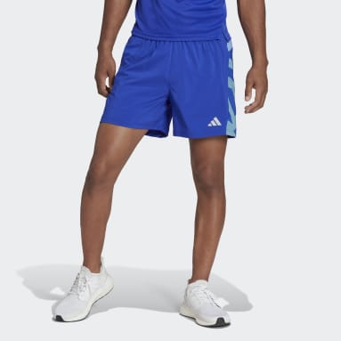 ผู้ชาย วิ่ง สีน้ำเงิน กางเกงขาสั้น Own the Run Seasonal