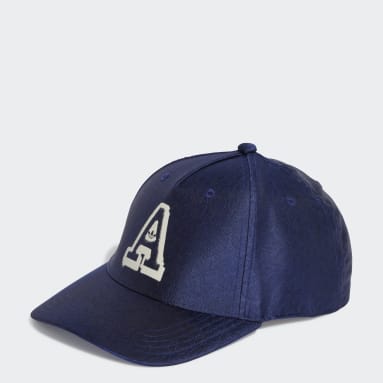 Women Originals Blue Trefoil Jacquard Monogram Baseball Cap
