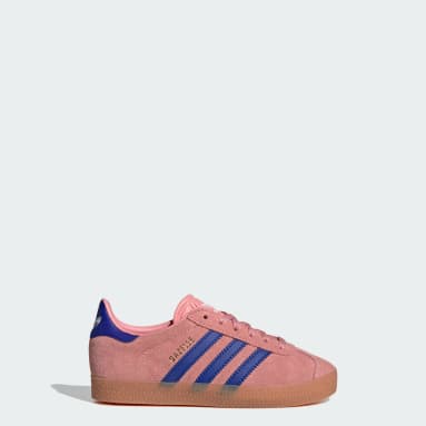 Adidas gazelle gris y rosa top