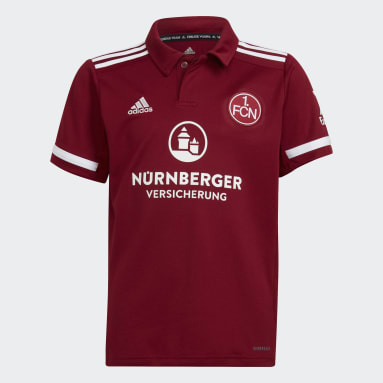 Youth 8-16 Years Football FC Nürnberg 21/22 Home Jersey