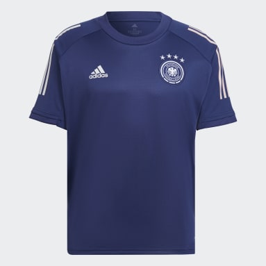 Männer Fußball DFB Trainingstrikot Blau