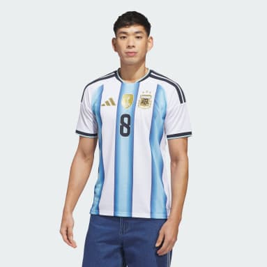 Argentina 26 Home Fernandez Jersey