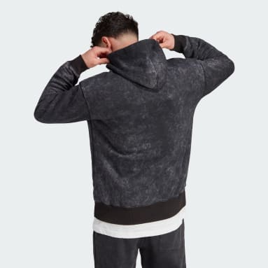 Sudadera con capucha ALL SZN Garment-Wash Negro Hombre Sportswear