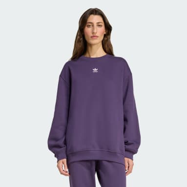 Sweat-shirt ras-du-cou overisze long molleton Essentials