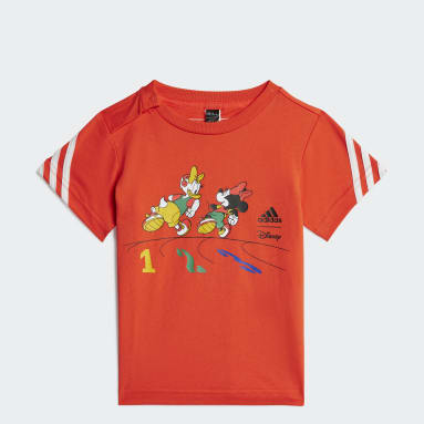 Infants Sportswear Red Disney Mickey Mouse Tee